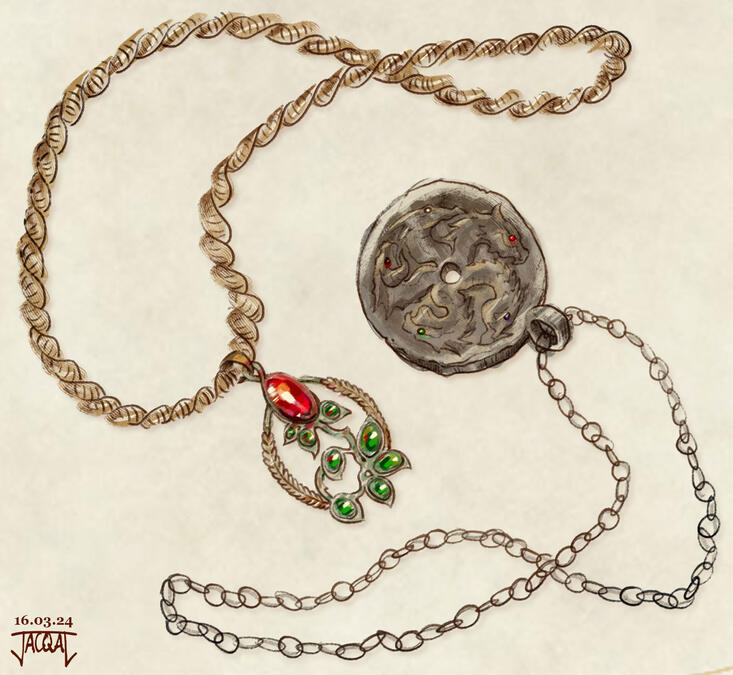 Amulets of Chauntea &amp; Tiamat