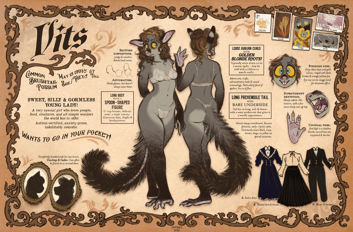 Vits reference sheet